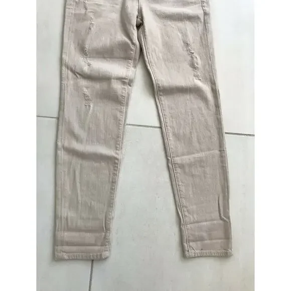 Vince Mason Rolled Relaxed Distressed Denim Jeans - Picture 5 of 10